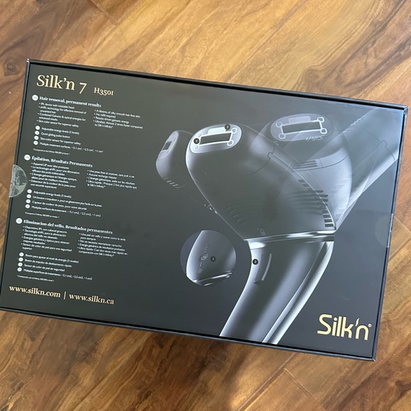 NWT Silk’n 7 Hair Removal Device — Black - Picture 3 of 6